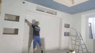 Шпаклевка стены