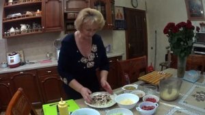 Салат Праздничный "Шапка Мономаха".