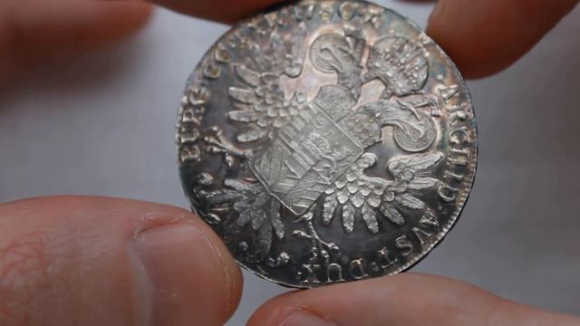 1 талер 1780 год. Мария Терезия. Австрия. Рестрайк