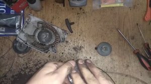 как намотать пружину или собрать стартер на китайскую пилу ЛЕГКИЙ СТАРТ