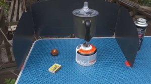 "Народная горелка" тест компактной сверхлегкой газовой плитки BRS 3000t с Алиэкспресс