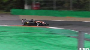 Dallara F317 (ex F315) - Mercedes 2.0L I4 Engine | Rain Driving | Monza Circuit | 10.000 RPM