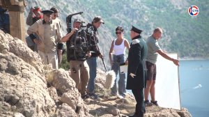 В Севастополе продолжают снимать сериал «Три друга, клад и Матрос Кошка»