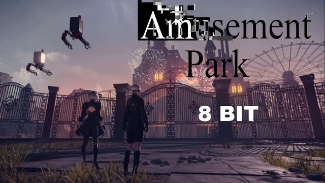 NieR Automata Amusement Park 8 bit style смотреть онлайн