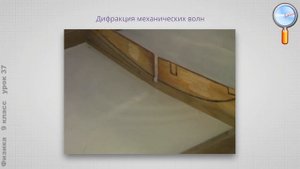 Физика 9 класс (Урок№37 - Дифракция волн. Дифракция света.)