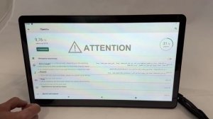 Навесные мониторы 15 дюймов в автомобиль! Горизонтальная и вертикальная установка.  ERGO ER156UN