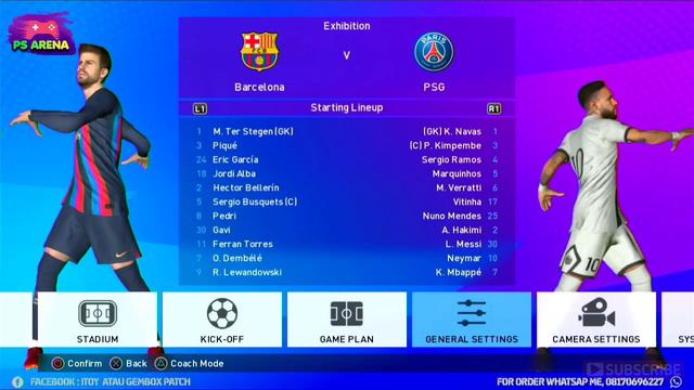 Cara Setting Stamina bola PES смотреть онлайн