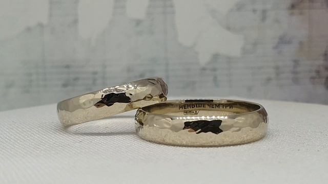 Кованые обручальные кольца смотреть онлайн