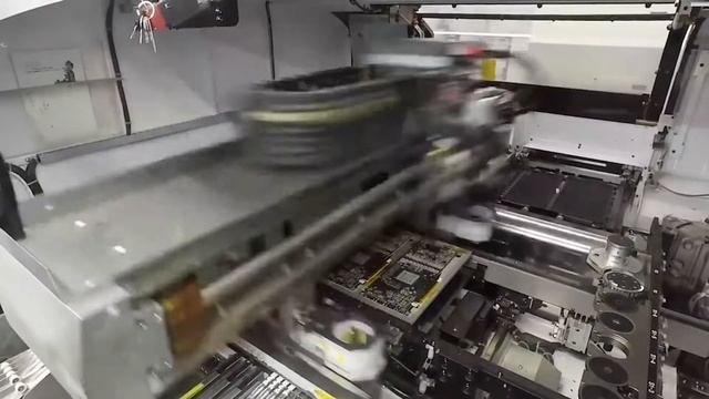 Производство видеокарт на заводе