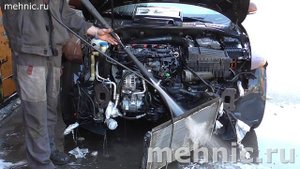 Мойка радиаторов со снятием на Шкода