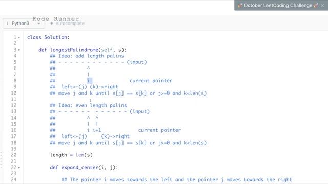 LeetCode Longest Palindromic Substring Problem #5 | Python Solution смотреть онлайн