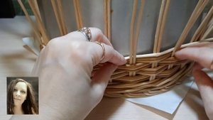 КОРЗИНА из бумажных трубочек