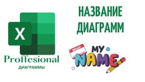Добавление названия в диаграмме