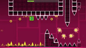 Geometry Dash. Уровень 9. Cycles. Все монеты. All Coins.