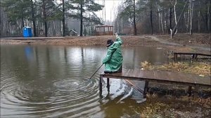 Резина у форели в приоритете. Верхний водоём.