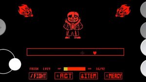 прохождение FELL Sans и INK Sans в AUSTALE (первое видео, судите строго =з)