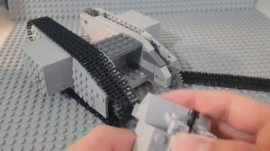 Lego ww1 Mark 1 tank tutorial part 1