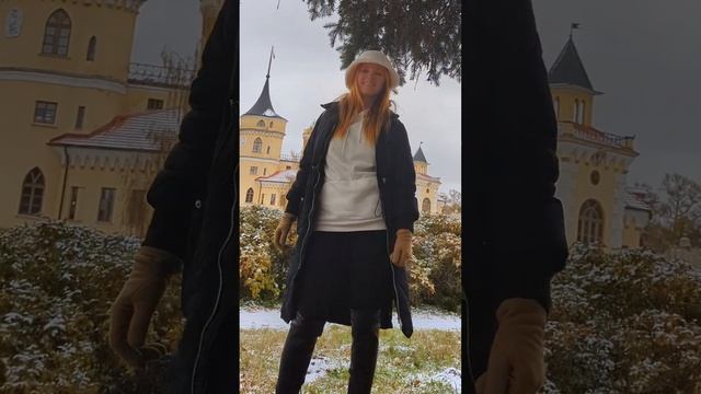 Осенняя ? Фотосессия со снегом смотреть онлайн