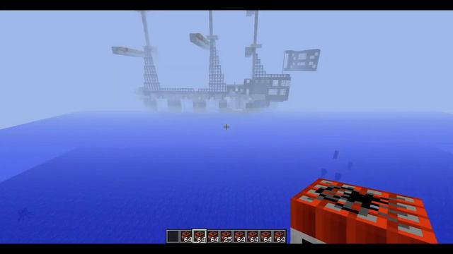 Minecraft mini-games морской бой часть 3