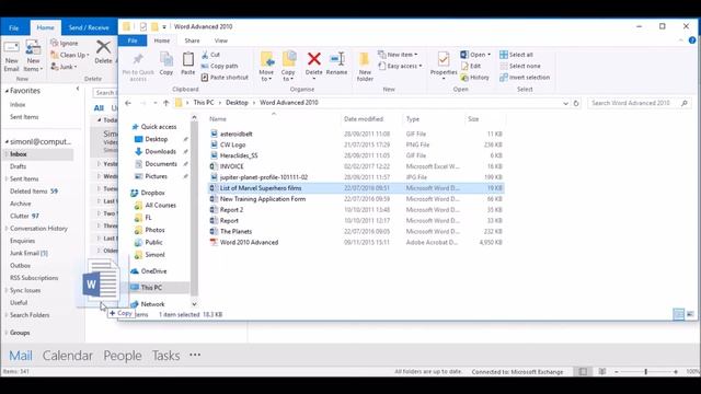Attach Outlook files the Drag-and-Drop way смотреть онлайн