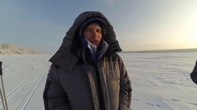 Лыжный поход 1 к.с. по Обскому водохранилищу.