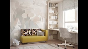 Обзор дивана MOON FAMILY 060 (прямой диван с механизмом еврокнижка)