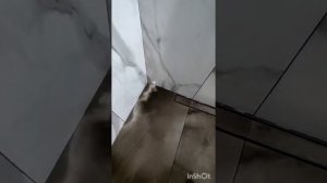 керамогранит 60 на 120 ванная комната,заусовка плитки под 45 градусов