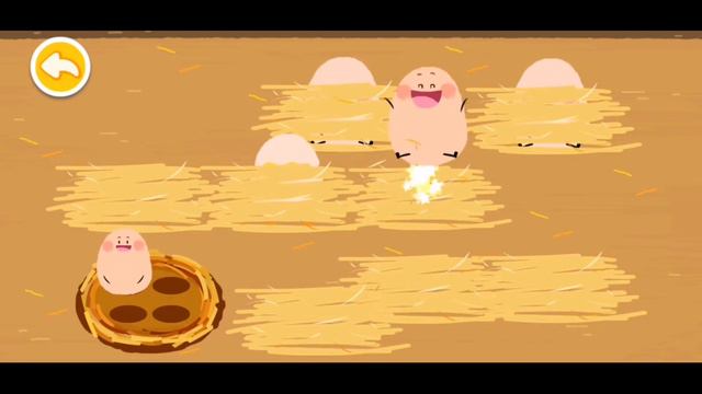Учим овощи и фрукты Весёлая ферма 2 часть, мультик игра