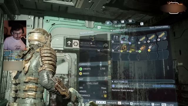 Cake играет в Dead Space Remake #1