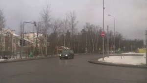 Москва, автобус 644, участок Платформа Марк - Северный - 1-й микрорайон