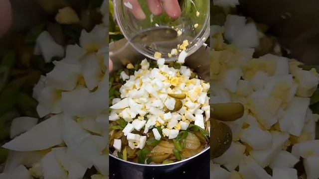 Аромат такой, что его слышно во всём доме, готовлю салат с рыбными консервами смотреть онлайн