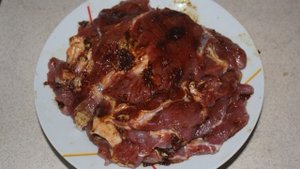 Свинина в соевом соусе