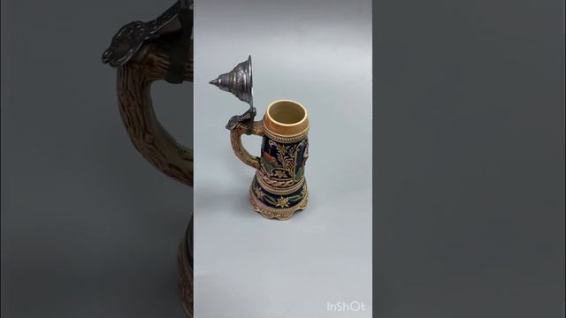 Музыкальная Пивная Кружка#Германия#антиквариат #коллекция #посуда смотреть онлайн