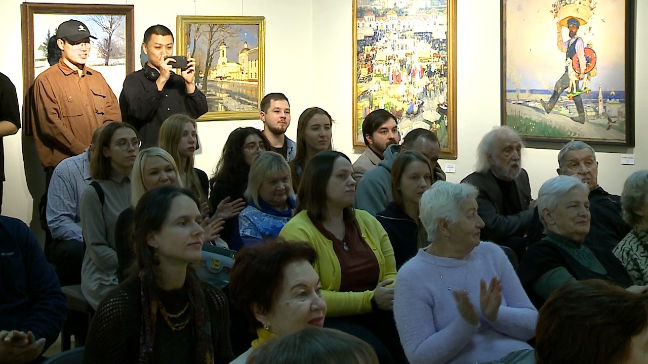 Выставка живописных работ Сергея Смирнова открылась в Мытищинской галерее искусств