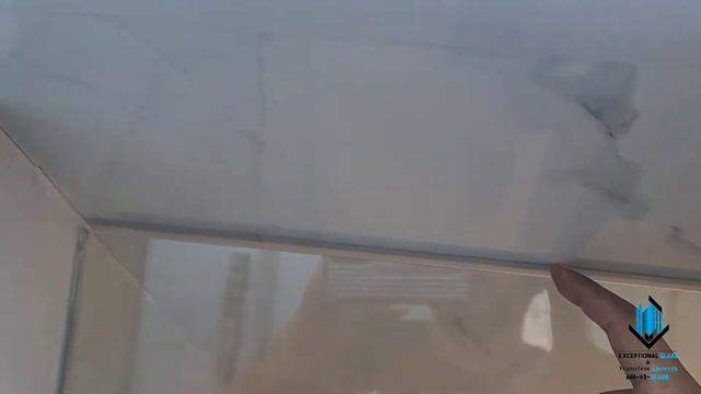 Attic Shower with Sloped Ceiling #frameless #angledceiling смотреть онлайн