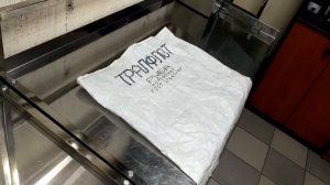 Маркировка мешковины, стойкость краски // Промышленный маркератор EBS 260