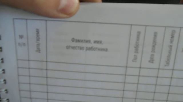 Журнал регистрации послерейсовых, послесменных медицинских осмотров