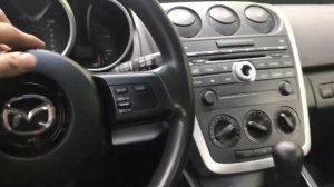 Как на Mazda CX-7 отрегулировать или опустить руль