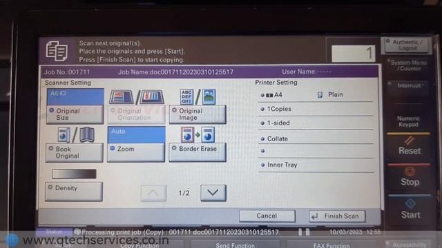 ID card printing in Kyocera 2553ci and 2554ci printer / Kyocera taskalfa 2554ci ID card print tamil