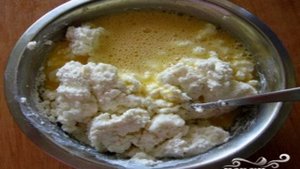 Творожная запеканка с грушей
