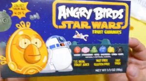 ЭНГРИ БЕРДС МАРМЕЛАДНЫЕ КАНФЕТЫ СТАР ВАРС.Angry Birds Fruit Gummies Red Bird & Star Wars Angry Bird