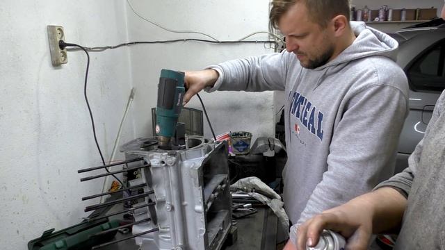 Cборка двигателя ЗАЗ-968 смотреть онлайн