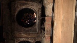 Суперпечка двухэтажная. ч.4 Одна печь отапливает сразу два этажа. О растопке и дровах.