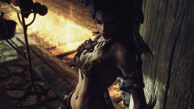 Wild Huntress Armor (Skyrim MOD) HD смотреть онлайн