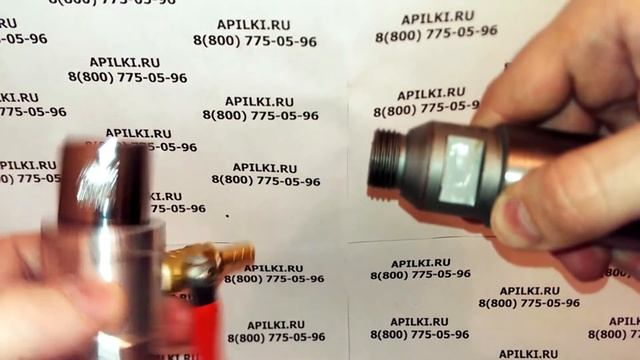 Переходники 1/2 для алмазной коронки и дрели с подачей воды! смотреть онлайн