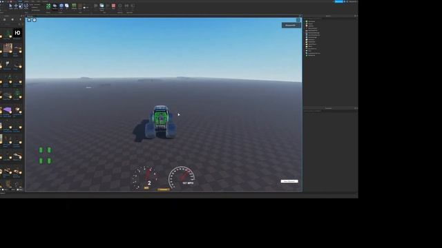 Grave digger test run roblox studio monster truck demo game смотреть онлайн