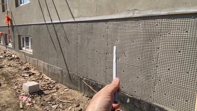 Правильный монтаж дагестанского камня на пеноплекс, пенопласт, минвату.
