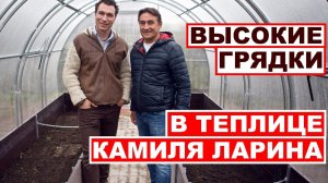 Высокие теплые грядки в теплице Камиля Ларина. Как сделать высокие грядки своими руками?