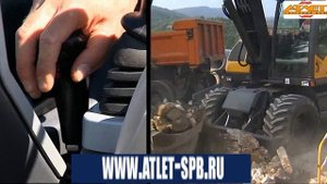 Колёсный экскаватор Mecalac 714MWrr