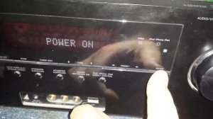 pioneer VSX-921-K. "RESET all" AUDIO/VIDEO MULTI-CHANNEL RECEIVER.